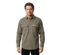 Pure Racer Ge Worn Letters Long Sleeve Shirt Green S Men