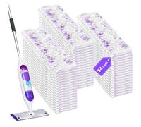 Pure Realm 54 Count Disposable mop Pads Refills Compatible with Swiffer PowerMop Multi-Surface Mop and PowerMop Wood Mop, Replacement Pads Use for Floor Cleaning