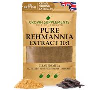 Pure Rehmannia Root Powder Extract 10:1 | Clean Formula | Crown Supplements UK (100G)