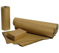 Pure Ribbed Kraft Paper Rolls for Gift Wrapping, Parcel, Art and Craft - Brown Wrapping Paper - 280 Metres (Width 500mm)