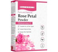 Pure Rose Petals Powder for face, Skin and Hair (200 Grams) | Chemical-Free, Preservative Free, Non-GMO, NO Artificial Color
