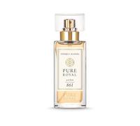PURE ROYAL 861 Women's Perfume 50 ml - Lemon, Lychee & Red Fruits - Jasmine & Rose - Vanilla, Patchouli & Amber - Floral Gourmand Fragrance 20%