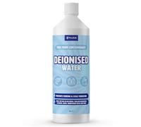 Pure Safe Deionised Water 1 Litre Mineral-Free Water for Car Batteries, Steam Irons, Cleaning & Laboratory Use, No Impurities, Multi-Purpose Distilled Water Alternative