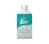 Pure Scented 100ml Fragrance Oil - 550+ Scents, Vegan & Cruelty-Free, for Candles, Soaps, Slime, Diffusers, Cosmetics, Wax Melts & DIY Crafts (1 x 100ml, Eucalyptus Mist & Calm Waters)