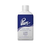 Pure Scented 100ml Fragrance Oil - 550+ Scents, Vegan & Cruelty-Free, for Candles, Soaps, Slime, Diffusers, Cosmetics, Wax Melts & DIY Crafts (1 x 100ml, Code Male)