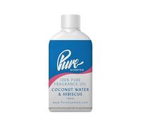 Pure Scented 100ml Fragrance Oil - 550+ Scents, Vegan & Cruelty-Free, for Candles, Soaps, Slime, Diffusers, Cosmetics, Wax Melts & DIY Crafts (1 x 100ml, Coconut Water & Hibiscus)