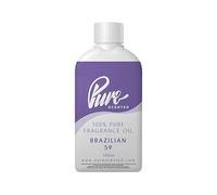 Pure Scented 100ml Fragrance Oil - 550+ Scents, Vegan & Cruelty-Free, for Candles, Soaps, Slime, Diffusers, Cosmetics, Wax Melts & DIY Crafts (1 x 100ml, Brazilian 59)