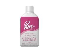 Pure Scented 100ml Fragrance Oil - Vegan & Cruelty-Free, for Candles, Soaps, Slime, Diffusers, Cosmetics, Wax Melts & DIY Crafts (1 x 100ml, Frosted Rose Wonderland)