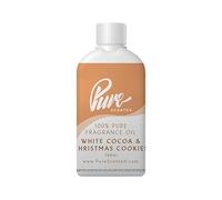 Pure Scented 100ml Fragrance Oil - Vegan & Cruelty-Free, for Candles, Soaps, Slime, Diffusers, Cosmetics, Wax Melts & DIY Crafts (1 x 100ml, White Cocoa & Christmas Cookies)