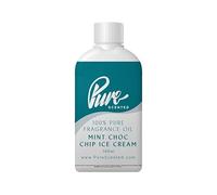 Pure Scented 100ml Fragrance Oil - Vegan & Cruelty-Free, for Candles, Soaps, Slime, Diffusers, Cosmetics, Wax Melts & DIY Crafts (1 x 100ml, Mint Choc Chip Ice Cream)