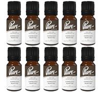 Pure Scented 100ml Fragrance Oils - 10 x 10ml Suitable for Candles, Soaps, Slime, Diffusers, Cosmetics, Wax Melts, Designer (10 x 10ml, Espresso Martini)