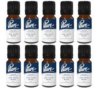 Pure Scented 100ml Fragrance Oils - 10 x 10ml Suitable for Candles, Soaps, Slime, Diffusers, Cosmetics, Wax Melts, Designer (10 x 10ml, Oud Satin Mood)