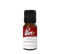 Pure Scented 10ml Fragrance Oils - 1 x 10ml Suitable for Candles, Soaps, Slime, Diffusers, Cosmetics, Wax Melts, Designer (1 x 10ml, Feu De Bois)
