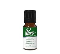 Pure Scented 10ml Fragrance Oils - 1 x 10ml Suitable for Candles, Soaps, Slime, Diffusers, Cosmetics, Wax Melts, Designer (1 x 10ml, Cypress & Grapevine)