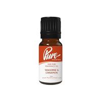 Pure Scented 10ml Fragrance Oils - 1 x 10ml Suitable for Candles, Soaps, Slime, Diffusers, Cosmetics, Wax Melts, Designer (1 x 10ml, Tangerine & Cinnamon)