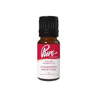 Pure Scented 10ml Fragrance Oils - 1 x 10ml Suitable for Candles, Soaps, Slime, Diffusers, Cosmetics, Wax Melts, Designer (1 x 10ml, Strawberry Shortcake)