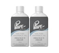 Pure Scented 200ml Fragrance Oils - Vegan & Cruelty-Free, for Candles, Soaps, Slime, Diffusers, Cosmetic, Wax Melts & DIY Crafts (2 x 100ml, Dracula's Dream)
