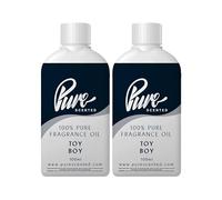 Pure Scented 200ml Fragrance Oils - Vegan & Cruelty-Free, for Candles, Soaps, Slime, Diffusers, Cosmetic, Wax Melts & DIY Crafts (2 x 100ml, Toy Boy)