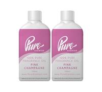 Pure Scented 200ml Fragrance Oils - Vegan & Cruelty-Free, for Candles, Soaps, Slime, Diffusers, Cosmetic, Wax Melts & DIY Crafts (2 x 100ml, Pink Champagne)