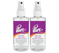 "Pure Scented 200ml Room & Fabric Sprays 2 x 100ml Suitable For Home, Car, Caravan, Work, Gym Bags, Odour Eliminators (2 x 100ml, Indian Dreams)"