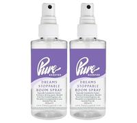 "Pure Scented 200ml Room & Fabric Sprays 2 x 100ml Suitable For Home, Car, Caravan, Work, Gym Bags, Odour Eliminators (2 x 100ml, Dreams Stoppables)"