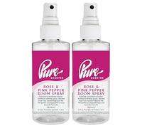 Pure Scented 200ml Room & Fabric Sprays 2 x 100ml Suitable For Home, Car, Caravan, Work, Gym Bags, Odour Eliminators (2 x 100ml, Rose & Pink Pepper)