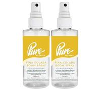 Pure Scented 200ml Room & Fabric Sprays 2 x 100ml Suitable For Home, Car, Caravan, Work, Gym Bags, Odour Eliminators (2 x 100ml, Pina Colada)