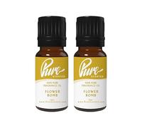Pure Scented 20ml Fragrance Oils - 2 x 10ml Suitable for Candles, Soaps, Slime, Diffusers, Cosmetics, Wax Melts, Designer (2 x 10ml, Flower Bomb)