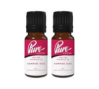 Pure Scented 20ml Fragrance Oils - 2 x 10ml Suitable for Candles, Soaps, Slime, Diffusers, Cosmetics, Wax Melts, Designer (2 x 10ml, Vampires Kiss)