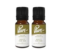 Pure Scented 20ml Fragrance Oils - 2 x 10ml Suitable for Candles, Soaps, Slime, Diffusers, Cosmetics, Wax Melts, Designer (2 x 10ml, Risk for Her)