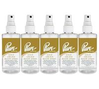 Pure Scented 500ml Room & Fabric Sprays 5 x 100ml Suitable For Home, Car, Caravan, Work, Gym Bags, Odour Eliminators (5 x 100ml, Gold Orchid)
