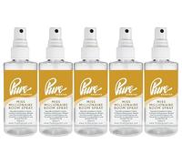 Pure Scented 500ml Room & Fabric Sprays 5 x 100ml Suitable For Home, Car, Caravan, Work, Gym Bags, Odour Eliminators (5 x 100ml, Miss Millionaire)