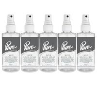 Pure Scented 500ml Room & Fabric Sprays 5 x 100ml Suitable For Home, Car, Caravan, Work, Gym Bags, Odour Eliminators (5 x 100ml, Noir)