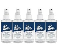 Pure Scented 500ml Room & Fabric Sprays 5 x 100ml Suitable For Home, Car, Caravan, Work, Gym Bags, Odour Eliminators (5 x 100ml, Oud Satin Mood)