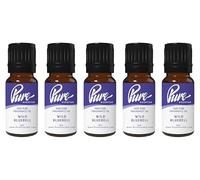 Pure Scented 50ml Fragrance Oils - 5 x 10ml Suitable for Candles, Soaps, Slime, Diffusers, Cosmetics, Wax Melts, Designer (5 x 10ml, Wild Bluebell)