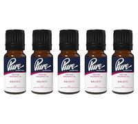 Pure Scented 50ml Fragrance Oils - 5 x 10ml Suitable for Candles, Soaps, Slime, Diffusers, Cosmetics, Wax Melts, Designer (5 x 10ml, Halfeti)