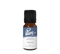 Pure Scented Savage 10ml Fragrance Oil - 1 x 10ml, Suitable for Candles, Soaps, Slime, Diffusers, Cosmetics, Wax Melts
