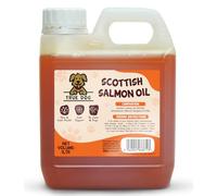 Pure Scottish Salmon Oil 1ltr | Natural Skin & Coat Supplement for Dogs, Supports Itchy Skin, Omega 3, 6 & 9, Joint & Hip Support, Manufactured in the UK