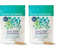 Pure Seaweed Capsules | 1 Months Supply | 100% Organic Scottish Seaweed | Thyroid Support | Weight Management | Plant Based (Pack of 2)
