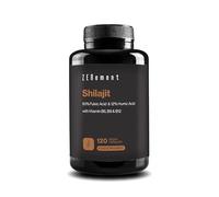 Pure Shilajit Equivalent 45000mg - 60% Fulvic, 12% Humic - 120 Capsules