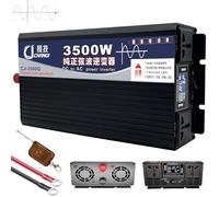 Pure Sine Wave Inverter 2200W/3500W/5000W/6000W/8000W/10000W/12000W/16000W Solar Power Inverter 12V 24V 48V 60V 72V DC to 110V 220V 230V 240V AC Car Voltage Converter Transformer(3500W,48Vto110V)