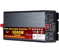Pure Sine Wave Inverter 3500W-5500W 12V-72V to 110V/220V - Ideal for Solar, RV, Camping, and Off-Grid Power Solutions(5500W 48Vto110V)