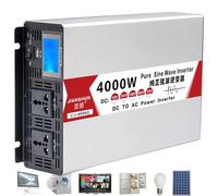 Pure Sine Wave Inverter 4000W to 8000W - Converts DC 12V/24V/48V/60V to AC 220V - for Motorhomes, Trucks, Boats, and Camping