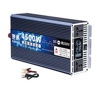 Pure Sine Wave Inverter, DC to AC Power Converter for Car and Home Use, High Wattage Voltage Transformation
