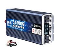 Pure Sine Wave Inverter, DC to AC Power Converter for Car and Home Use, High Wattage Voltage Transformation