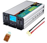Pure Sine Wave Power Inverter 10000W DC 12V/24V/48V to AC 110V/220V with Wireless Remote Controller & USB Ports