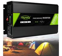 "Pure Sine Wave Power Inverter 2000W-12000W, 12V/24V/48V DC to 110V/220V Converter for RV, Off-Grid Solar Systems, Camping, Road Trips & Vehicle AC Power"