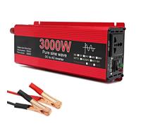 Pure Sine Wave Power Inverter 3000W/2200W/1600W/1000W DC 12V/24V to AC 110V/220V for Power Tools, Home, Vehicles, RV and Truck