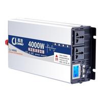 Pure Sine Wave Power Inverter 3000W-8000W DC 12V-72V to AC 110V-220V with LCD Display for Camping and Travel 1pc(4000W 72Vto220V)