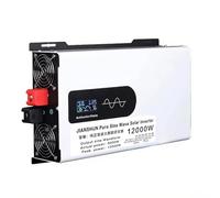 Pure Sine Wave Power Inverter 5000/6000/8000/10000/12000w Car 12/24/48/60/72/96V DC to 110V/220V AC, White, AC Outlets, Car Inverter Home Transformer with Display